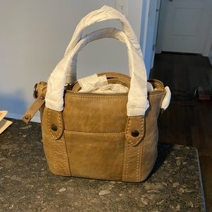 Frye Melissa Small Zip Tote Crossbody Khaki - new with tags!
